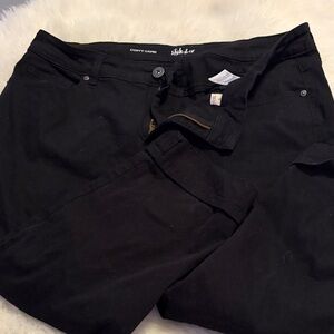 Style & Co size 16 black Capri
